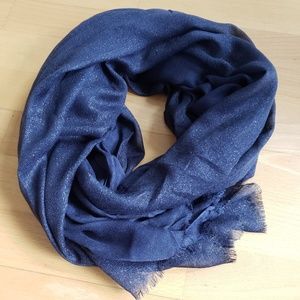 Sparkly Blue Scarf